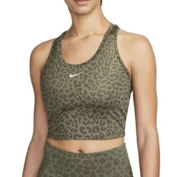 Nike Tops - Nike Dri-FIT One Crop Tank in Green Size Small